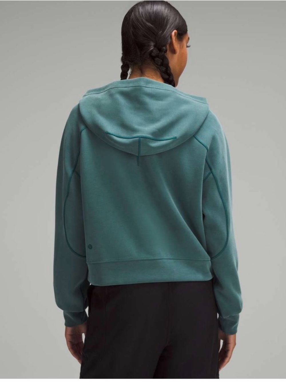 Lululemon Softstreme Hoodie size 6 in Storm Teal - Picture 2 of 8